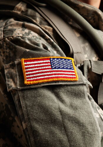 US Flag Military patch